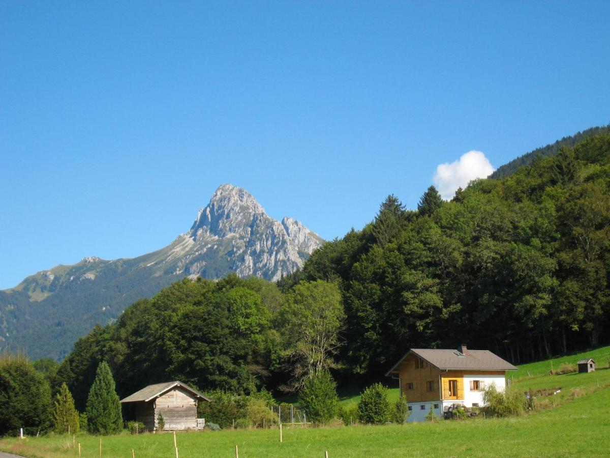 Appartement Au Pied Des Pistes, Avec Vue Sur La Montagne Bernex Eksteriør bilde